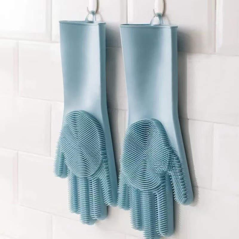 Silicone Tap Washer - シリコン製食器洗い用手袋、マジックグローブ、耐久性、耐摩耗性、特殊用途向け防水ゴム手袋