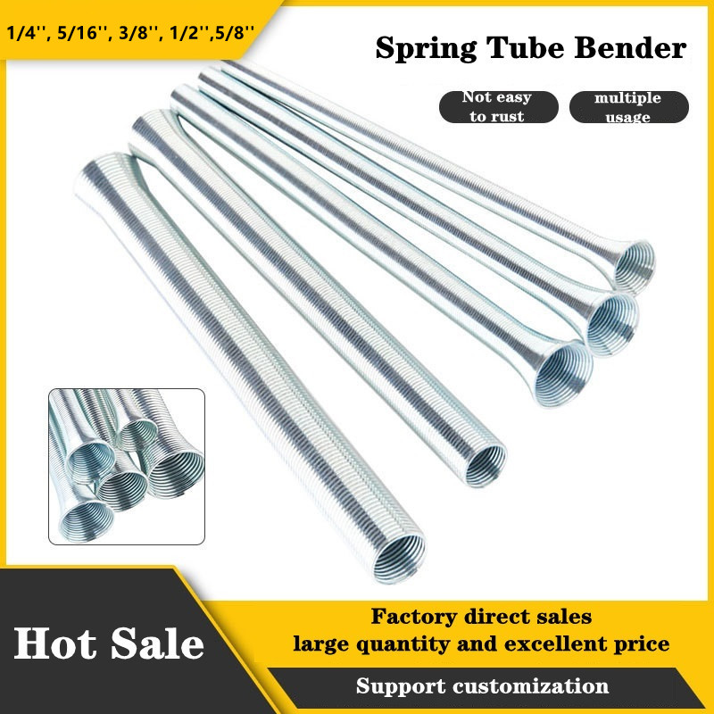 Pipe Bending Spring - 5 ピース/セットエアコン銅パイプベンダーパイプ曲げツール外側スタイルアルミパイプラインスプリングチューブベンダー