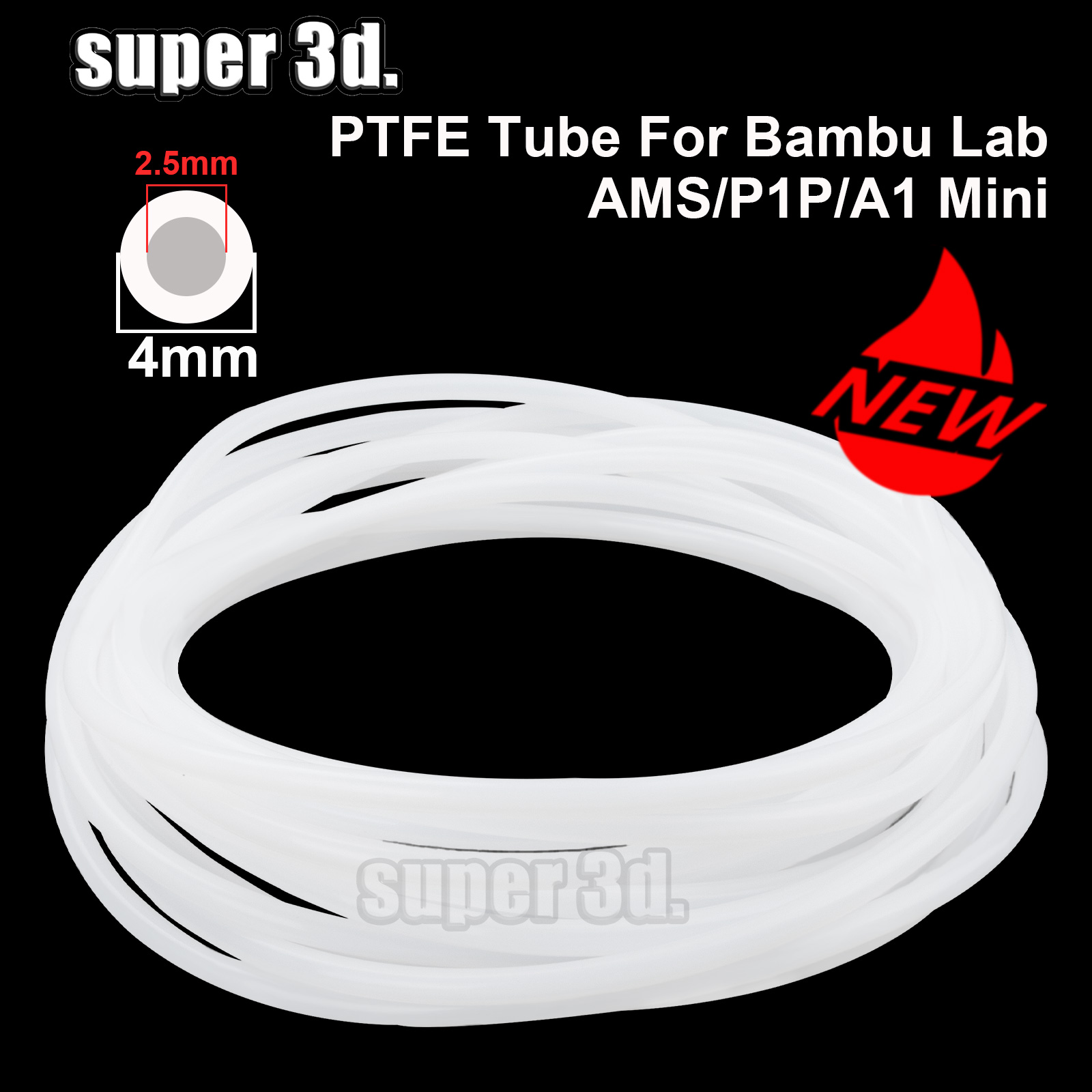 Ptfe Tape Thread - PTFE チューブ 3D プリンタ 2.5 ミリメートル
