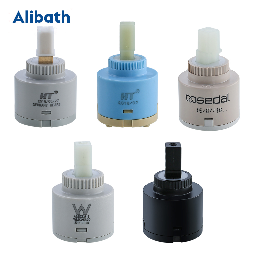Basin Mixer Cartridge - セラミックミキサータカートリッジ,ロートルクミキサー,アクセサリ,スピンドルのない回転,フラットベース,25mm, 35mm, 40mm