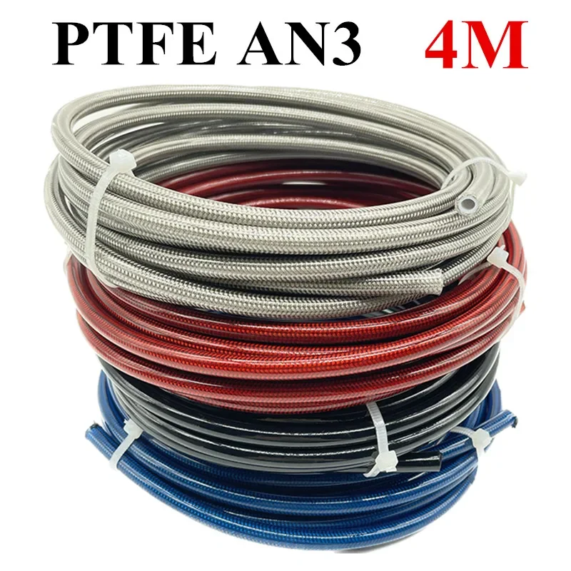 4M AN3 バイク用編組ステンレス鋼ナイロンブレーキライン - Ptfe Tape Thread のレビューと価格