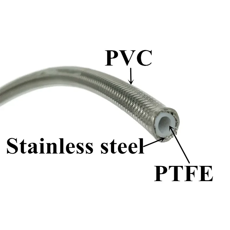 4M AN3 バイク用編組ステンレス鋼ナイロンブレーキライン - Ptfe Tape Thread のレビューと価格