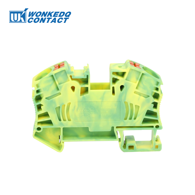 PT16-PE アースモジュラー Din レール端子台、16 - Push Fit Connector のレビューと価格