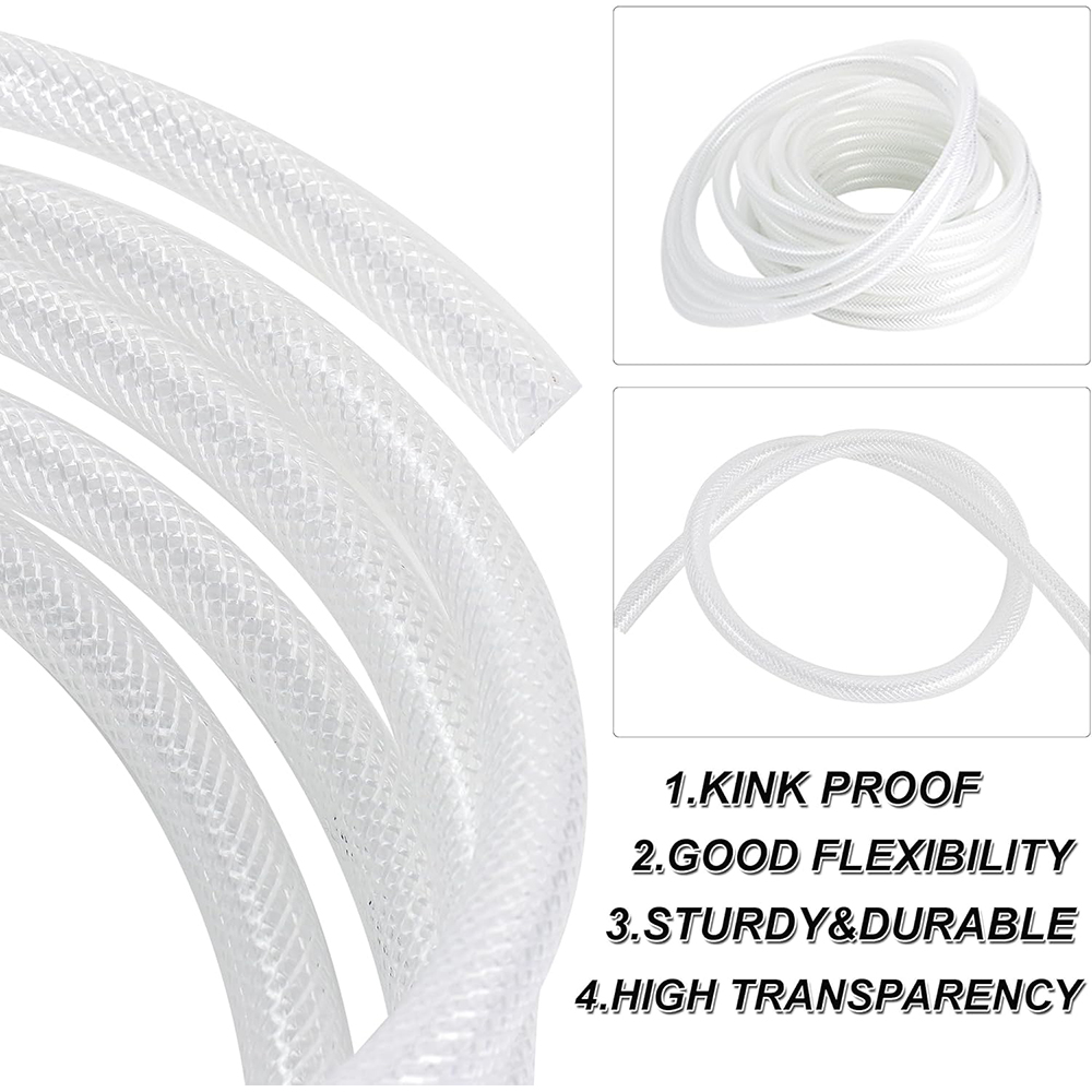 透明PVCビニールチューブ,高圧編組ビニールチューブ,フレキ - Flexible Hose Braided のレビューと価格