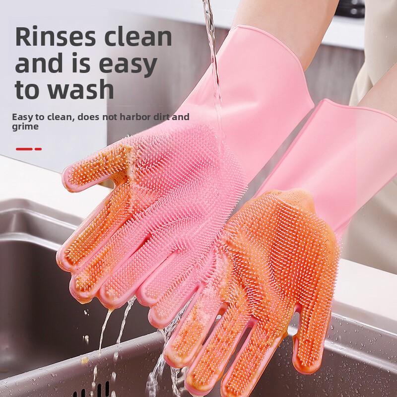 シリコン製食器洗い用手袋、マジックグローブ、耐久性、耐摩耗性 - Silicone Tap Washer のレビューと価格