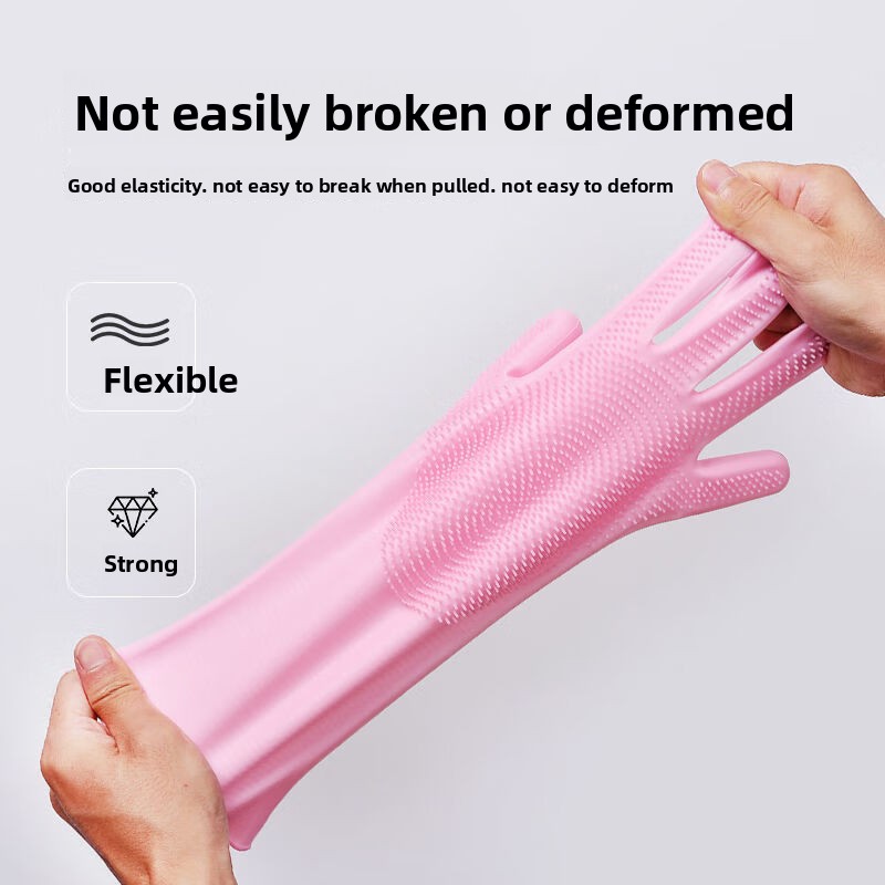 シリコン製食器洗い用手袋、マジックグローブ、耐久性、耐摩耗性 - Silicone Tap Washer のレビューと価格