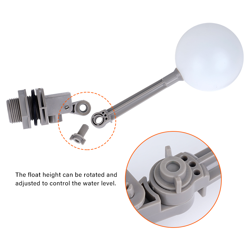 Dn20/dn25-水タンク用の調整可能なフロートボールバル - Float Ball Valve のレビューと価格