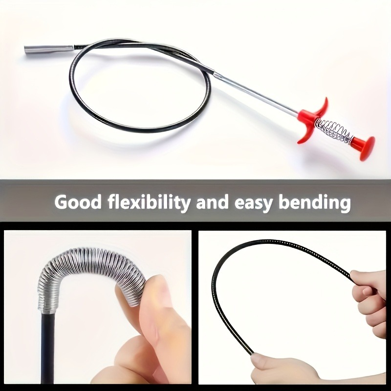 1個入り下水道浚渫器、トイレ詰まり解消ツール - 家庭用トイ - Drain Pipe Clip のレビューと価格