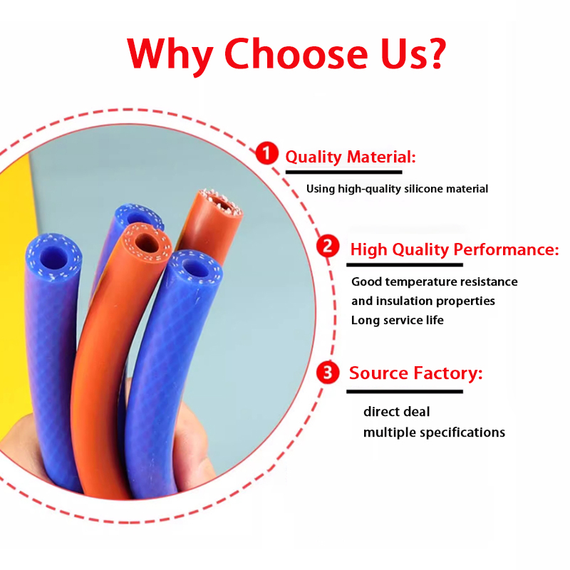 1 メートルの厚みのあるシリコーンチューブ高圧耐熱蒸気綿編組 - Flexible Hose Braided のレビューと価格