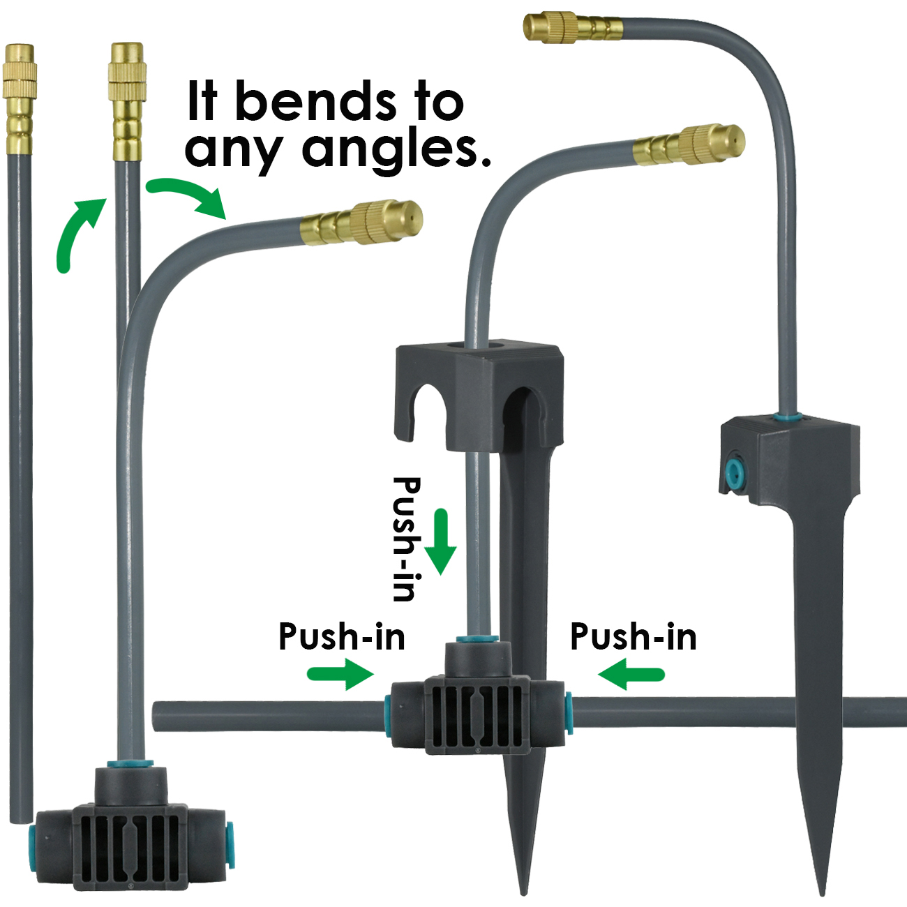 1/4インチPEホースクイックコネクターOD-6mmパイププ - Push Fit Connector のレビューと価格