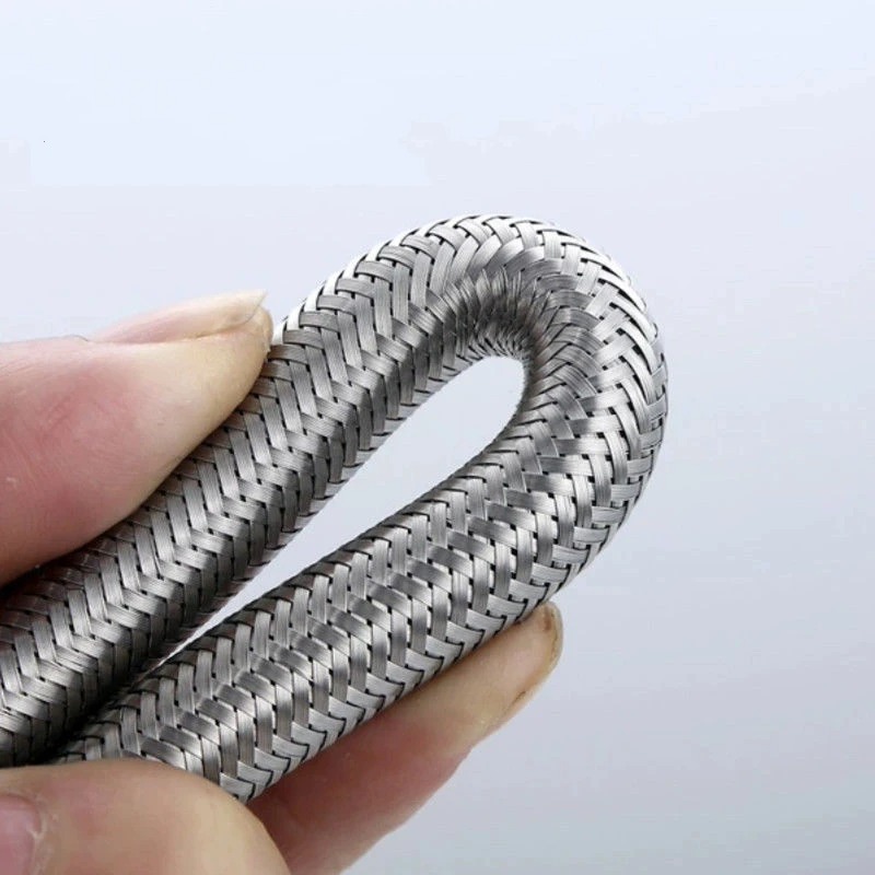 304 ステンレス鋼の蛇口編組水道管 1/2 インチ温水およ - Flexible Hose Braided のレビューと価格