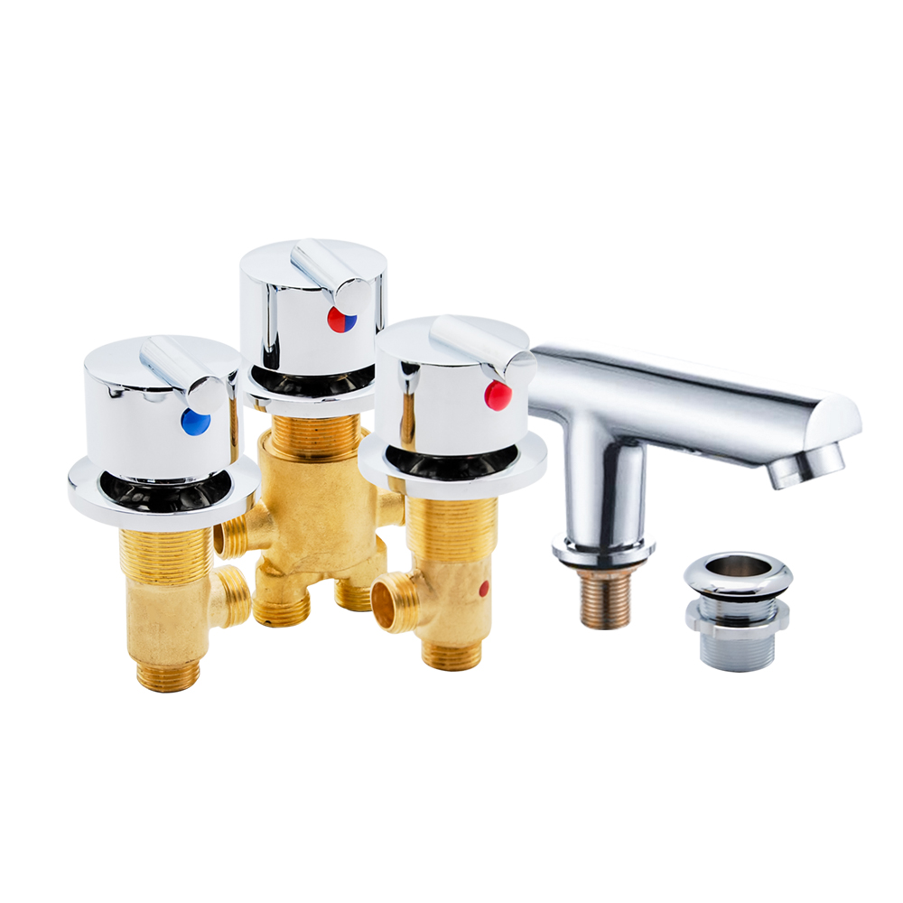 ブロンズクロームセラミックカートリッジコールドとホットミキサ - Basin Mixer Cartridge のレビューと価格