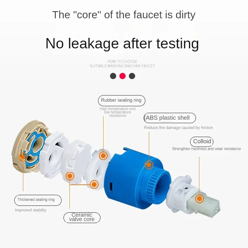 蛇口混合スプールバルブ 25 ミリメートル/35 ミリメート - Shower Valve Cartridge のレビューと価格