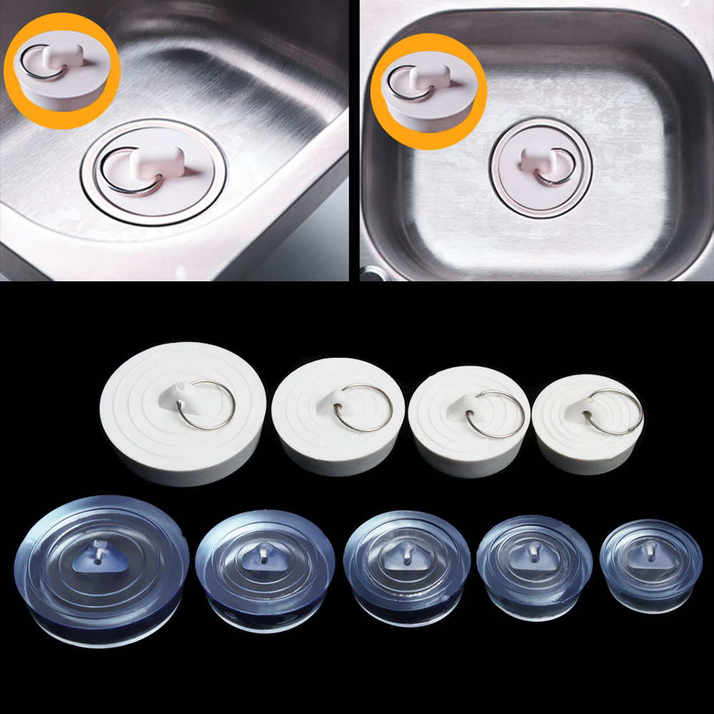 キッチンシンク用ゴム製排水プラグ,耐久性,丸い床排水プラグ, - Drain Pipe Clip のレビューと価格