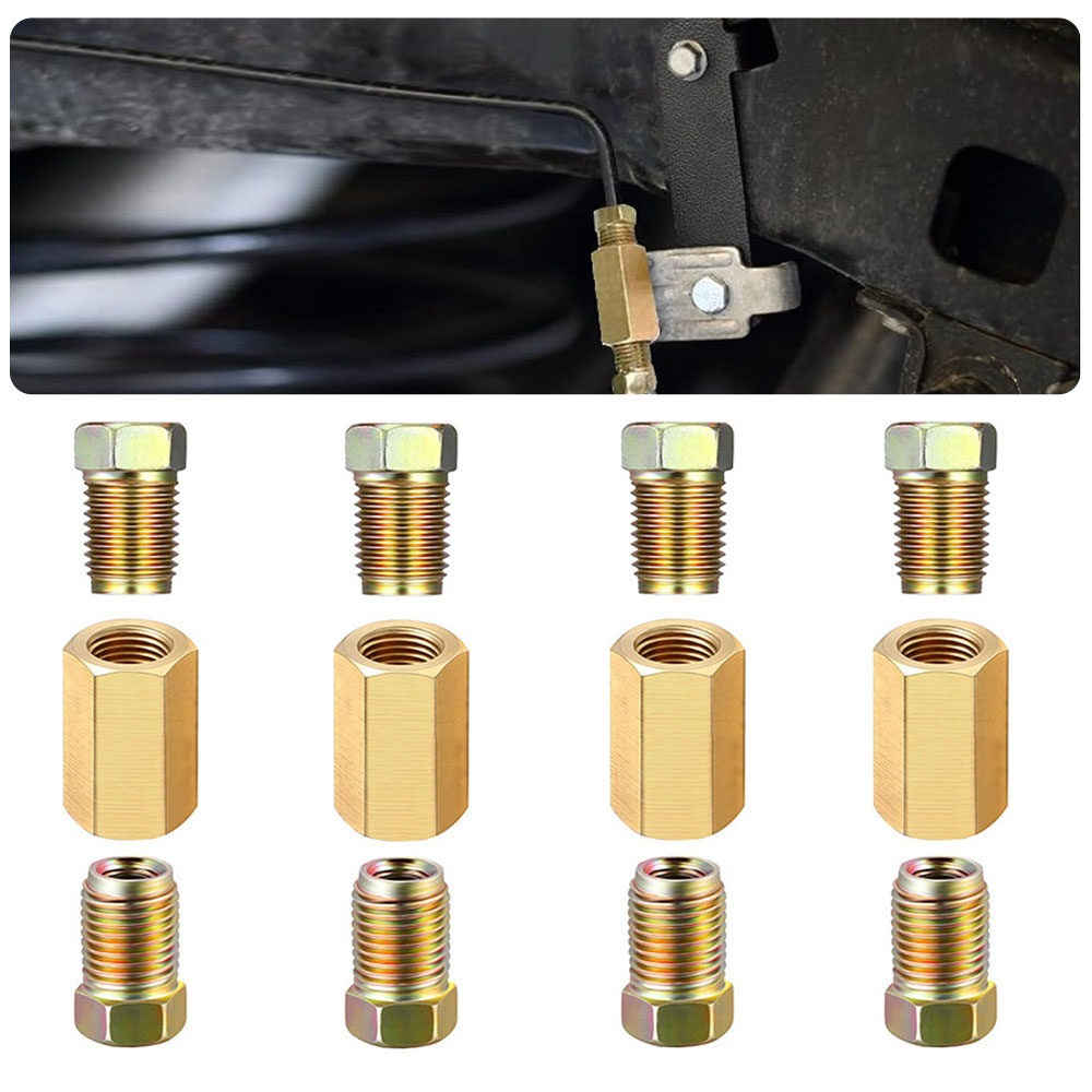真ちゅう製ブレーキライン圧縮パイプ、圧縮継手、ストレート外反 - Compression Fitting Brass のレビューと価格