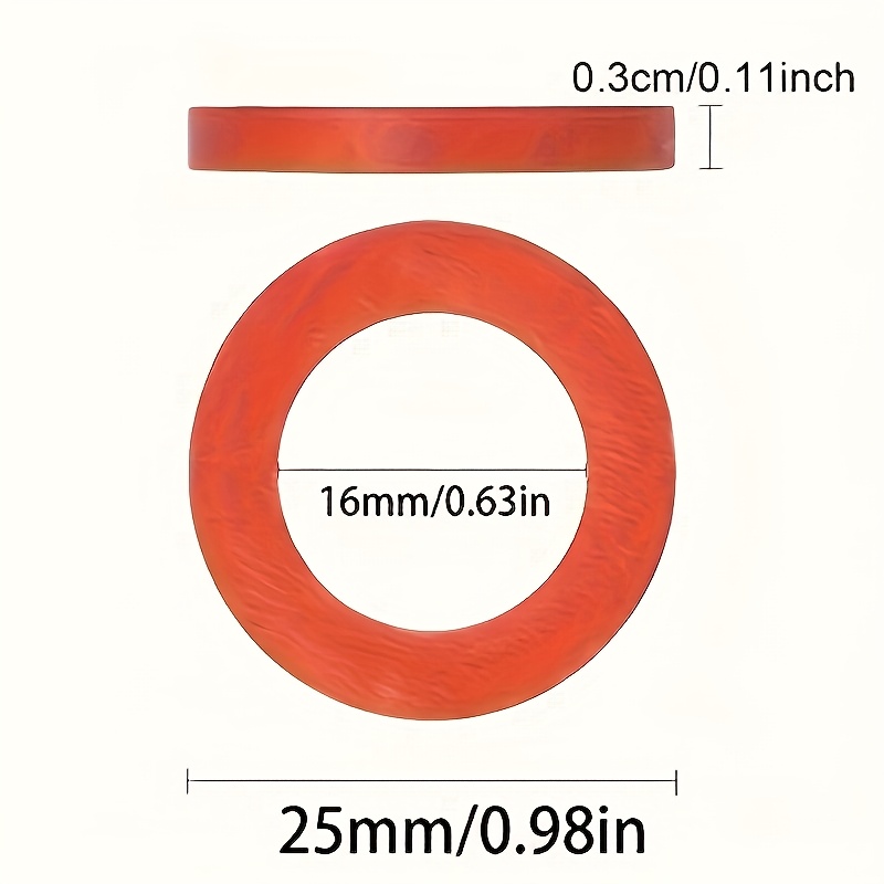 40個入り 耐久性のある長持ちするシリコン製タップワッシャー - Silicone Tap Washer のレビューと価格