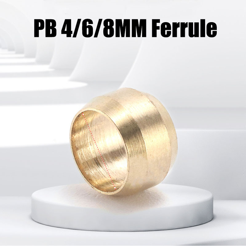 真ちゅう製フェルールスリーブフェルール、圧縮フィッティング、 - Compression Fitting Brass のレビューと価格