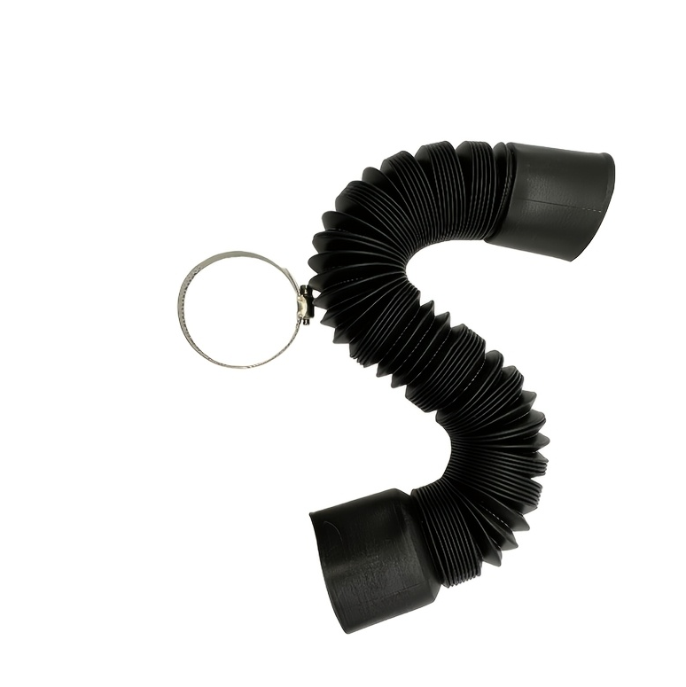 8.46インチの車用換気伸縮フレキシブルプラスチックホース、 - Plastic Pipe Clip のレビューと価格