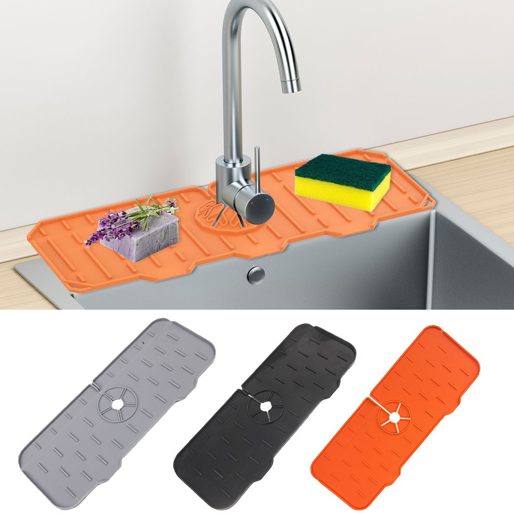 シリコンキッチン蛇口マット,スポンジ,折りたたみ式シンクマッ - Silicone Tap Washer のレビューと価格