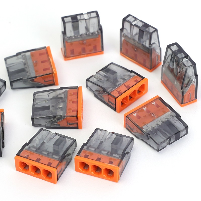 3穴電気配線クイックコネクタクリップスプライスレバーダイレク - Push Fit Connector のレビューと価格