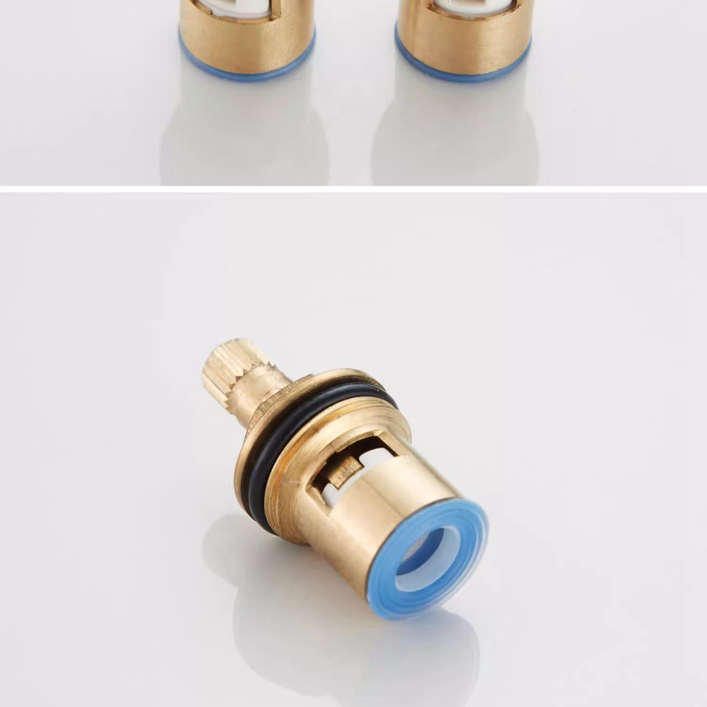 交換用セラミック蛇口バルブコア耐久性のある真鍮製水栓カートリ - Basin Mixer Cartridge のレビューと価格