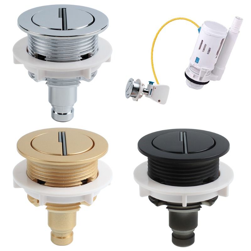 ケーブル制御デュアルフラッシュバルブキット 38mmボタン節 - Toilet Fill Valve のレビューと価格