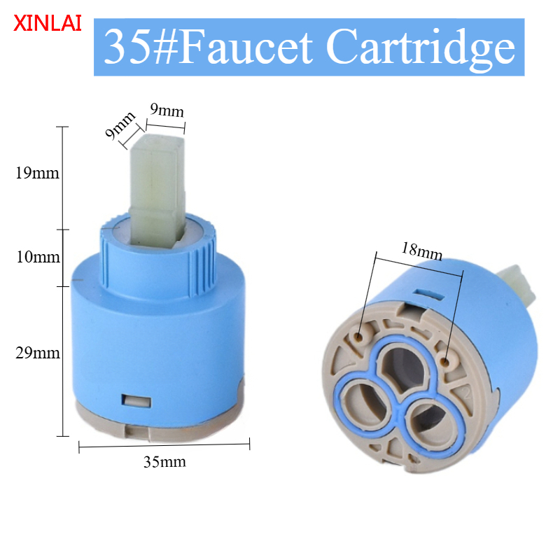 35/40 ミリメートルセラミック蛇口カートリッジシングルハ - Shower Valve Cartridge のレビューと価格