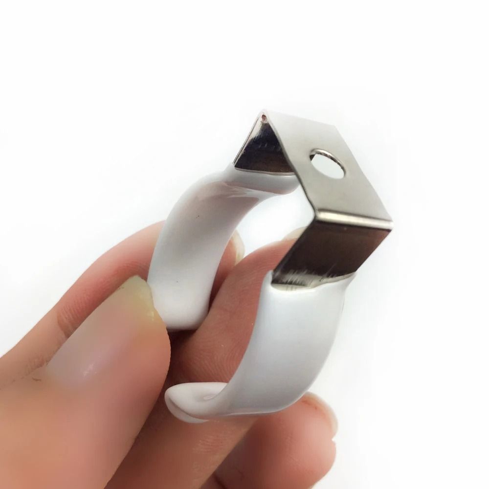 5 個の固定クリップスプリングテリークリップゴム保護クランプ - Drain Pipe Clip のレビューと価格