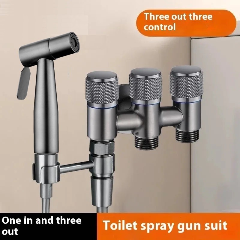 3 つの中から 1 つがスプレー ガン バルブ付きトイレ用コ - Toilet Fill Valve のレビューと価格
