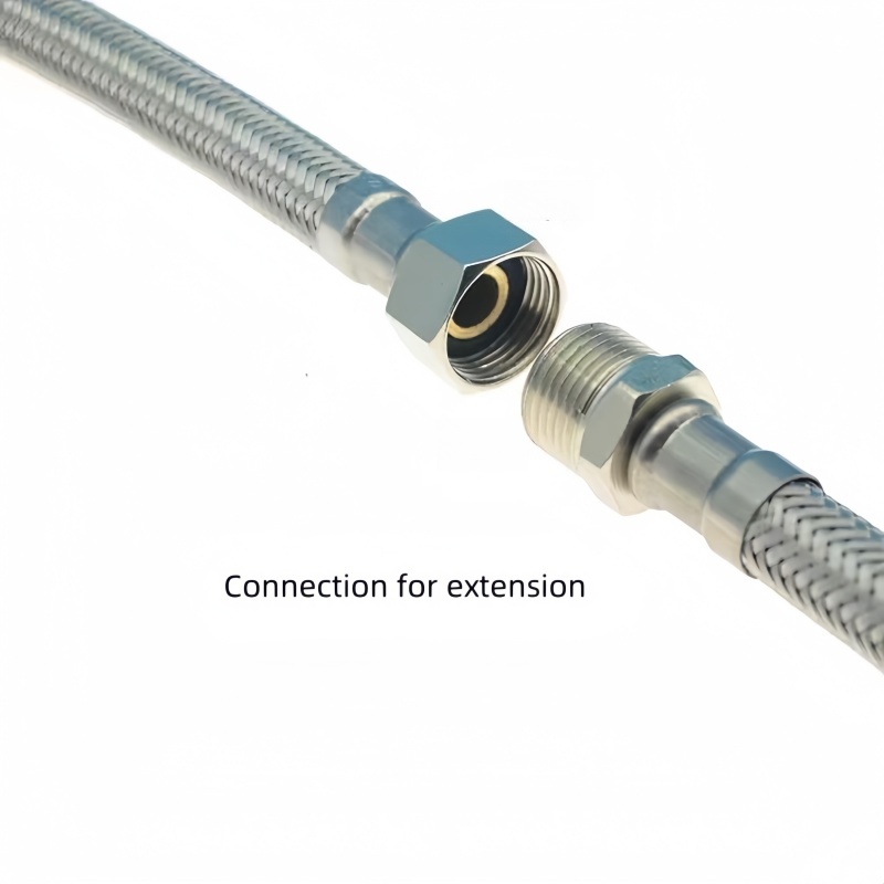 キッチンの蛇口、洗面台の蛇口、ビデの蛇口の接続や延長に適した - Flexible Hose Braided のレビューと価格
