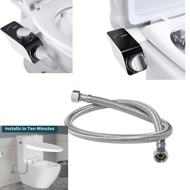 キッチンの蛇口、洗面台の蛇口、ビデの蛇口の接続や延長に適した - Flexible Hose Braided のレビューと価格