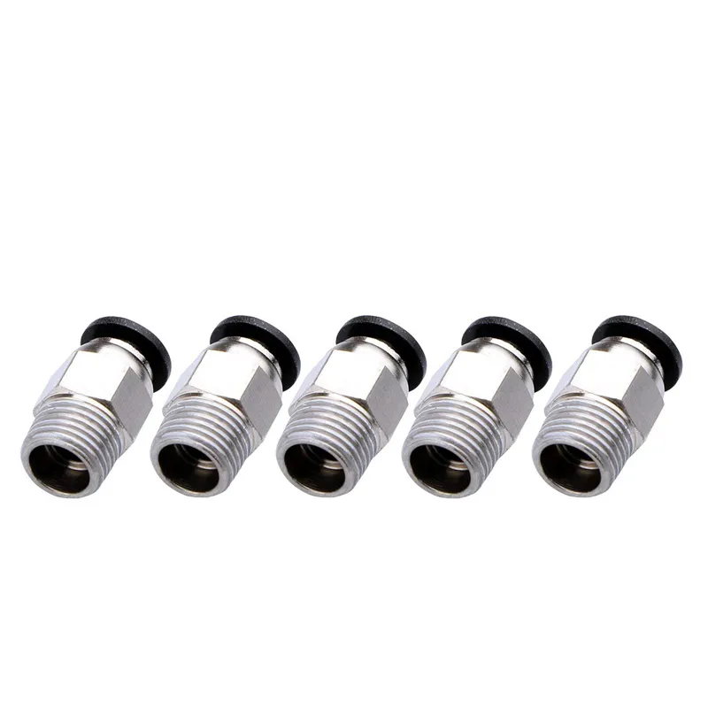 10 ピース/ロット PC4-M6 PC4-01 クイック空 - Ptfe Tape Thread のレビューと価格