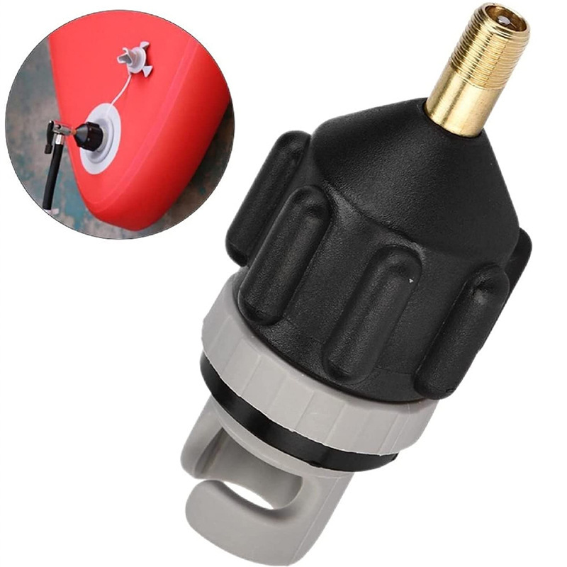 ユニバーサル SUP ポンプアダプターインフレータブルボート - Float Ball Valve のレビューと価格